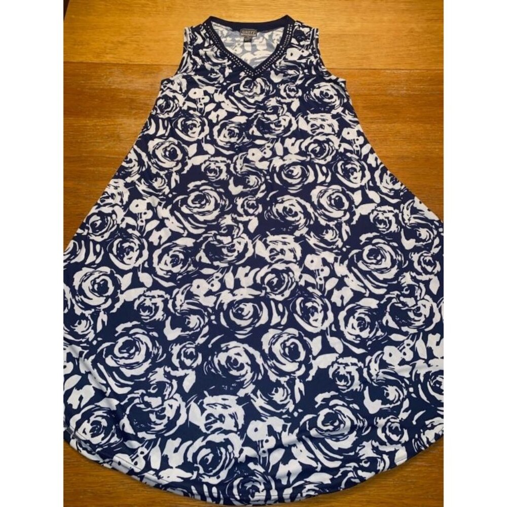 Uniti Stretch Floral Print Dress-XL